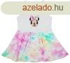 Szivrvnyos batikolt kislny nyri ruha Minnie egrrel