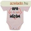 Rvid ujj baba body "Apa az n igazi hsm" felir