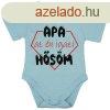Rvid ujj baba body "Apa az n igazi hsm" felir