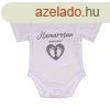 Hamarosan rkezem jszltt baba body, babavr ajndk