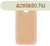 Szilikon telefonvd (manyag bels, csillog htlap) ARANY 