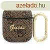 Guess GUA24GSMW AirPods 1/2 tok barna 4G Script Metal kollek