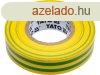 YATO 81593 Szigetelszalag Zld-Srga 0,13mm x 15mm x 10m YT
