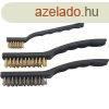 EXTOL CRAFT drtkefe klt., 3 db: rz- s rozsdamentes acl s