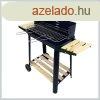 Leziter Tglalap alak grgs faszenes grill DS-34