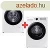 SAMSUNG WW80CGC04DAHLE + DV80CGC0B0AHLE