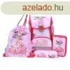 Iskolatska szett ABC123 4 rszes Tinker bell LED csattal