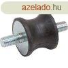 Rezgscsillapt gumibak Longlife AT tpus M8 - 40 x 48 mm