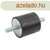 Rezgscsillapt gumibak Gopart 1. tpus M8 - 40 x 30 mm