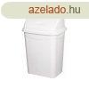 Billenfedeles szemetes kuka, manyag, luxury, fehr, 4 L