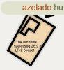 Elad telek Cegldbercel, 	A telepls kzponti, csendes rs