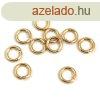 Rozsdamentes acl - szerelkarika - arany szn - 4mm