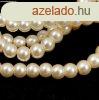 Tekla goly gyngy - Pearl Cream - 4mm (szlon - kb. 210db/s