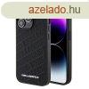 Karl Lagerfeld PU Quilted Pattern tok Apple iPhone 15 Pro sz