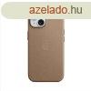 Apple iPhone 15 Plus FineWoven Case tok MagSafe-vel - Taupe