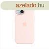 Apple iPhone 15 Plus Szilikontok MagSafe-vel - Light rzsasz