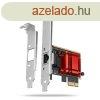 AXAGON PCEE-G25 PCIe Adapter 2.5 Gigabit Ethernet Realtek 81