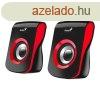 Genius SP-Q180 Speaker Black/Red