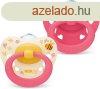 NUK Signature szilikon cumi 6-18 h 2db - pink
