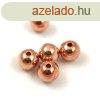 Rozsdamentes acl - goly gyngy - 8x7mm - Rose Gold