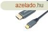 EQuip USB-C to HDMI 4K/60Hz cable 3m Black