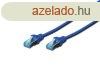 Digitus CAT5e SF-UTP Patch Cable 1m Blue