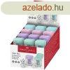 Hegyez, egylyuk, tartlyos, display, FABER-CASTELL, paszte
