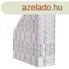 Iratpapucs 9cm, karton, Bluering textil szrke