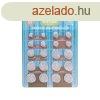EXTOL ENERGY gombelem klt. 20 db, Ltium 3V s alkli 1,5V; 