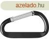 Karabiner kulcstart, fekete