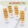 Szklb zokni cica tappancsos (4 db)