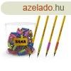 Ceruza markolat, spirl, szilikon, csillm, 72 db/display, S