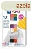 Gyurma, kszlet, 12x25 g, gethet, FIMO "Soft Fashion&