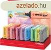 Szvegkiemel display, 2-5 mm, STABILO "BOSS Pastel&quo