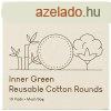 PURITO Bambusz-pamut korongok Inner Green (Reusable Cotton R