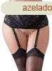 Plus size fekete harisnyatart v Belt, L