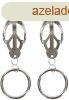 Taboom Butterfly Clamps with Ring Silver
