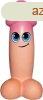 Anti-stressz pnisz DICKY SQUISHY