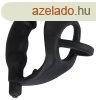 Black Velvets Cock Ring with Vibration