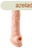 VIRGITE S8 REALISTIC PENIS SLEEVE S8 FLESH 19,8 CM FLESH