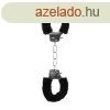 Pleasure Handcuffs Furry Black