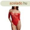 Le Dsir Crotchless Rhinestone Teddy - One Size