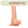 RealRock Dong 8 lifelike testicle dildo 20 cm natural