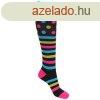 Striped Dots women&#039;s compression knee socks clothin