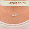 Nyakk 925 ezstbl, "lucky" felirat tltsz kve