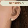 9K arany csepp flbeval tltsz cirknival, kttnus kiv