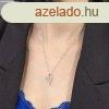 Nyaklnc 925 ezstbl, aszimmetrikus szv krvonala tltsz