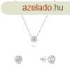 Brilio Silver Modern ezst kszer kszlet cirknium kvekkel