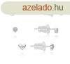 MOISS Romantikus ezst flbeval szett E0004919 (3 pr flbe