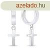 Brilio Silver Ezst karika flbeval Kereszt EA735W